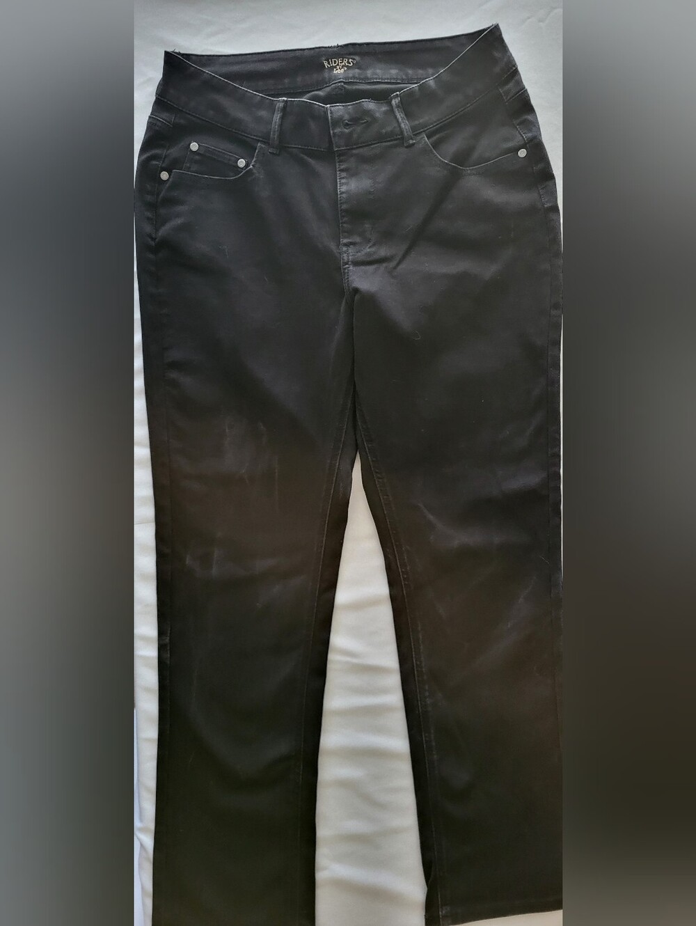 Riders by Lee Women’s Straight Leg Jeans in Black